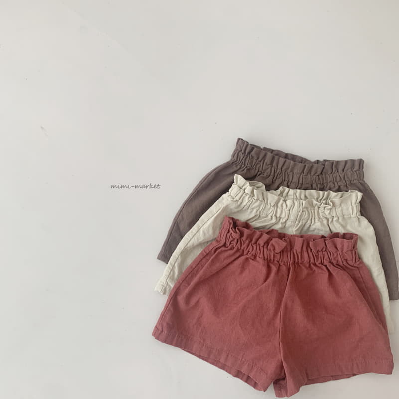 Mimi Market - Korean Baby Fashion - #babyboutiqueclothing - Linen Shorts - 9