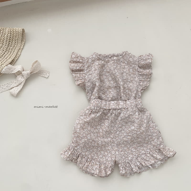 Mimi Market - Korean Baby Fashion - #babyootd - Cotige Top Bottom Set - 9