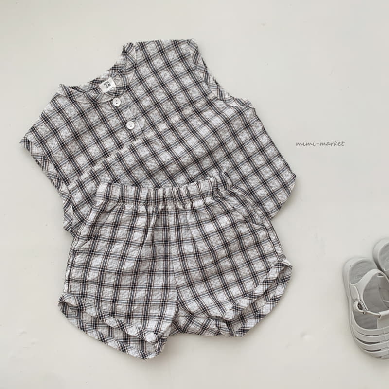 Mimi Market - Korean Baby Fashion - #babyootd - Ripple Top Bottom Set - 2