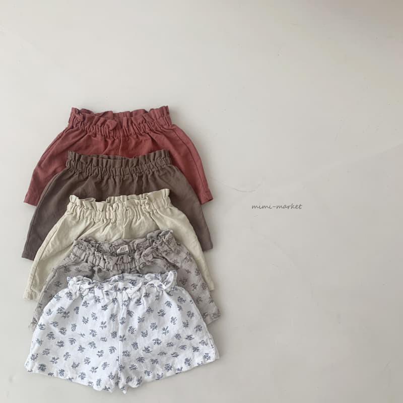 Mimi Market - Korean Baby Fashion - #babyoutfit - Linen Shorts - 2