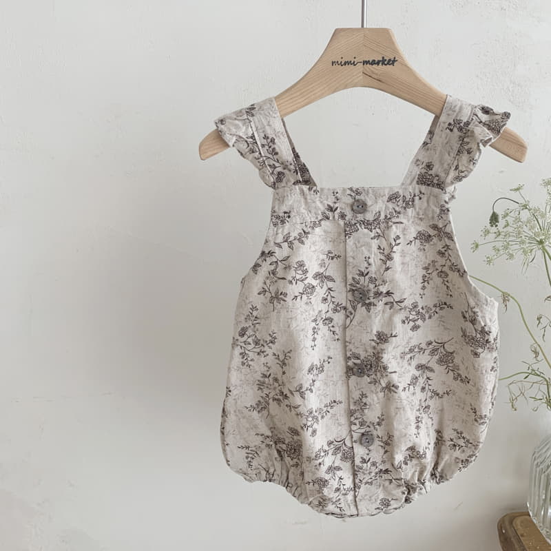 Mimi Market - Korean Baby Fashion - #babyoutfit - Olive Bodysuit - 12