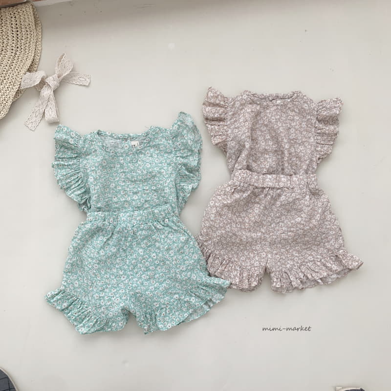 Mimi Market - Korean Baby Fashion - #babyoutfit - Cotige Top Bottom Set - 10