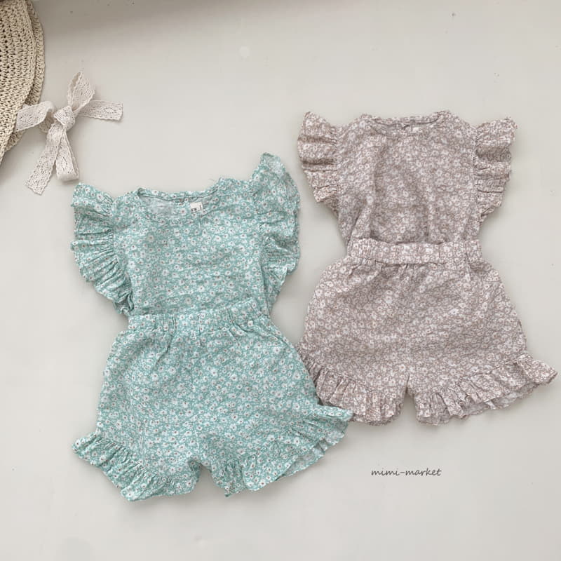 Mimi Market - Korean Baby Fashion - #babyoutfit - Cotige Top Bottom Set - 11