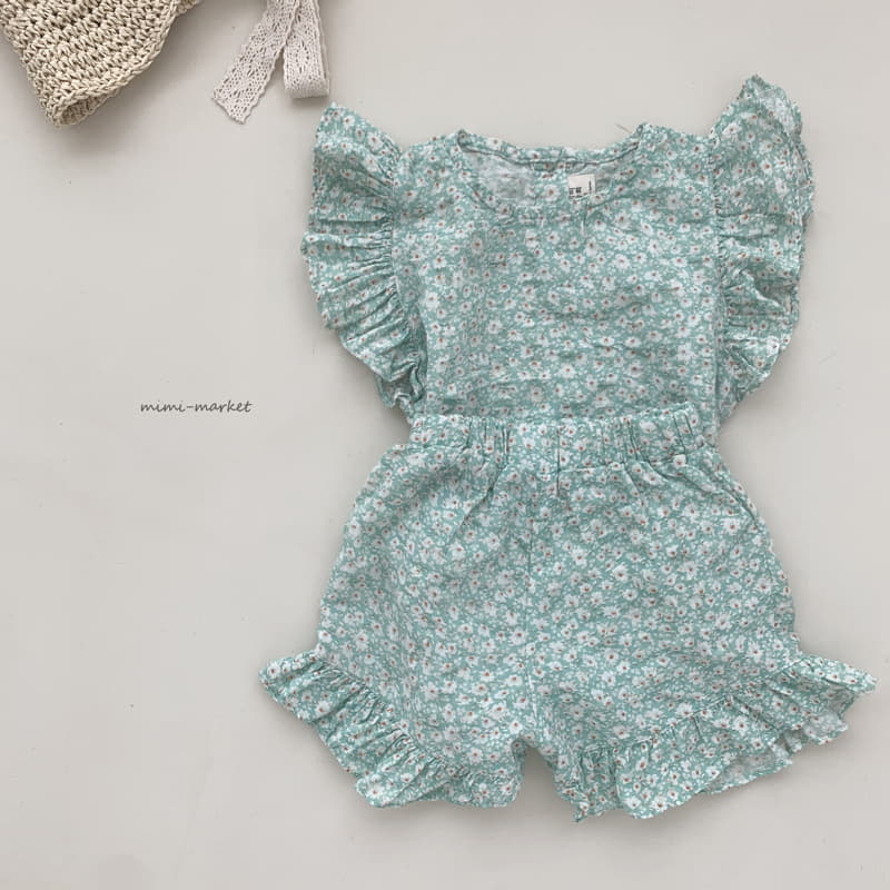 Mimi Market - Korean Baby Fashion - #babywear - Cotige Top Bottom Set - 12