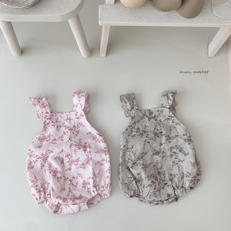 Mimi Market - Korean Baby Fashion - #smilingbaby - Olive Bodysuit