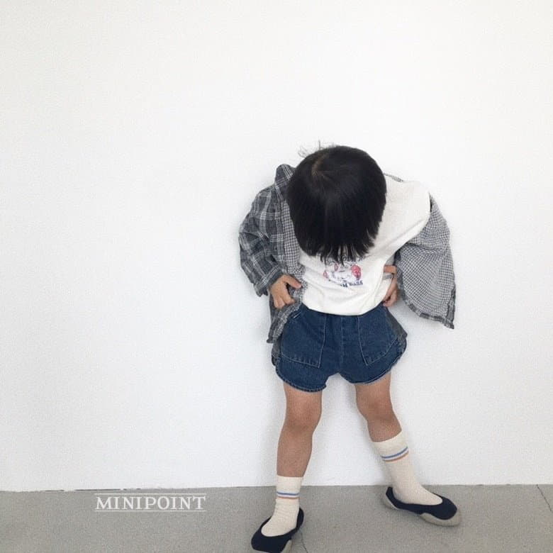 Minipoint - Korean Children Fashion - #Kfashion4kids - Stand Check Shirt - 6