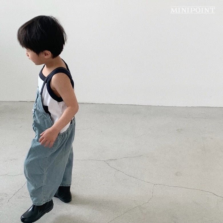 Minipoint - Korean Children Fashion - #Kfashion4kids - Gunbbang Overalls - 2