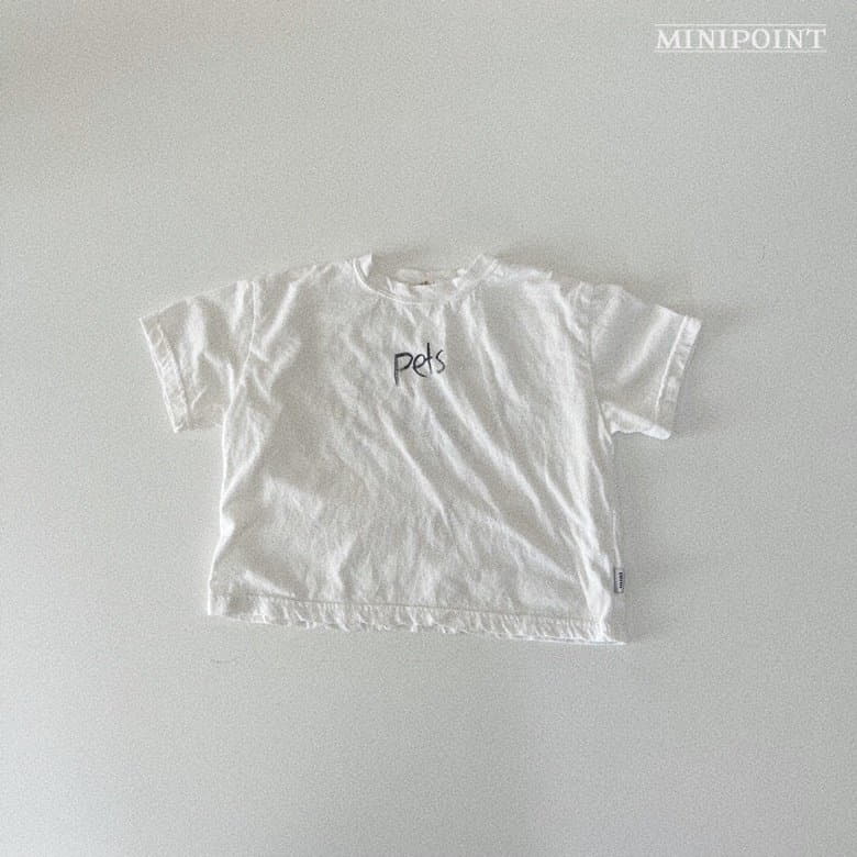 Minipoint - Korean Children Fashion - #childofig - Petz Tee - 9