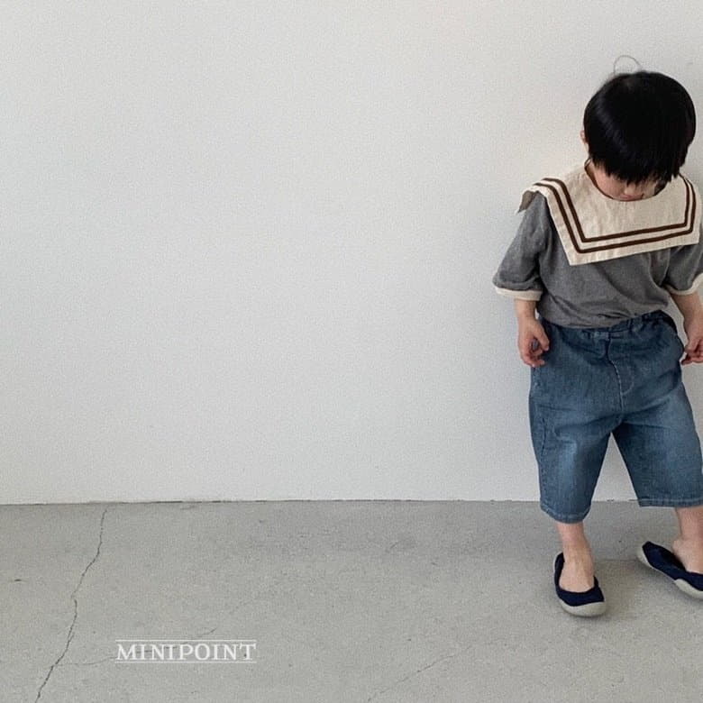 Minipoint - Korean Children Fashion - #designkidswear - Line Lip Tee - 3