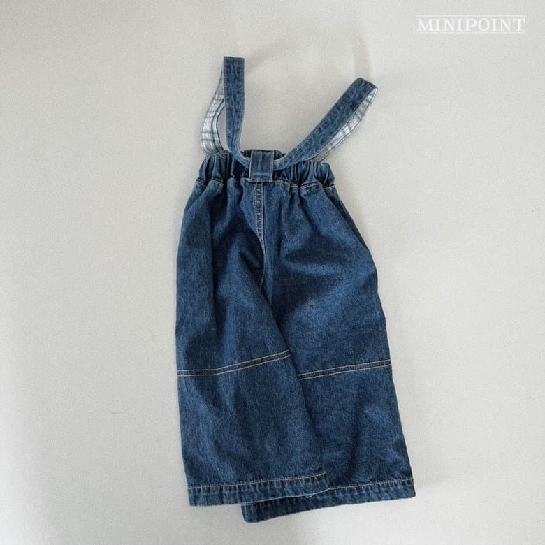 Minipoint - Korean Children Fashion - #discoveringself - River Dungarees Pants - 5