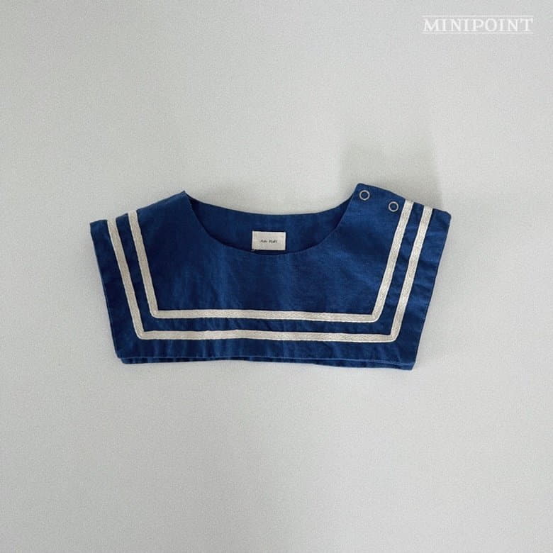 Minipoint - Korean Children Fashion - #fashionkids - N Collar Tee - 7