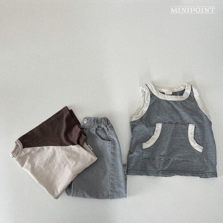 Minipoint - Korean Children Fashion - #fashionkids - Tong Sleeveless - 4