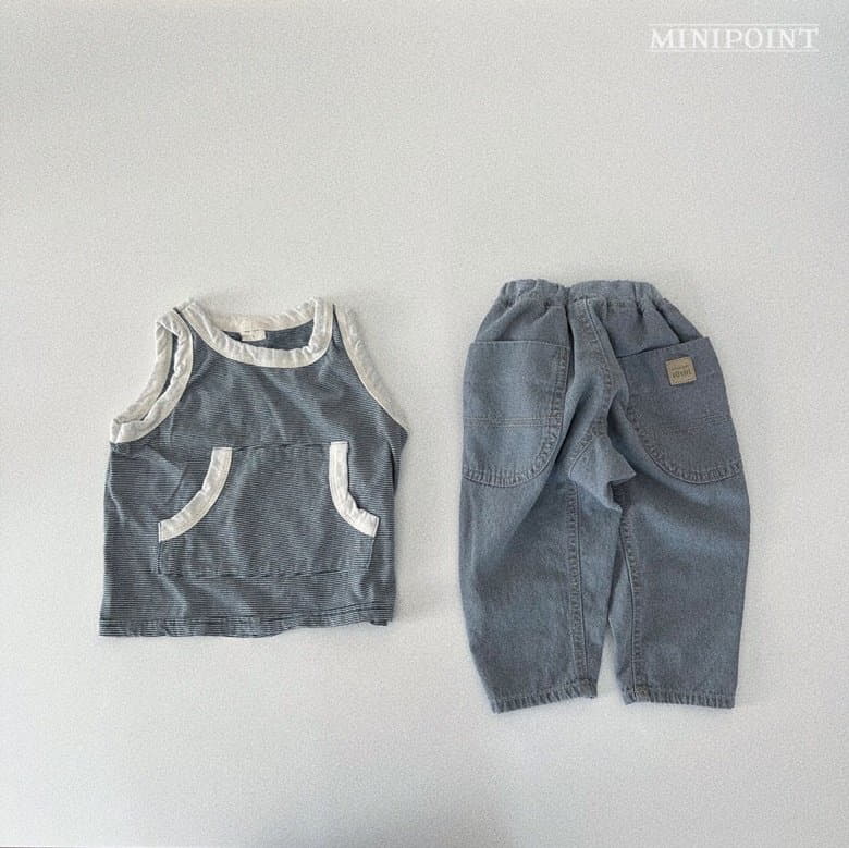 Minipoint - Korean Children Fashion - #kidsstore - Tong Sleeveless - 5