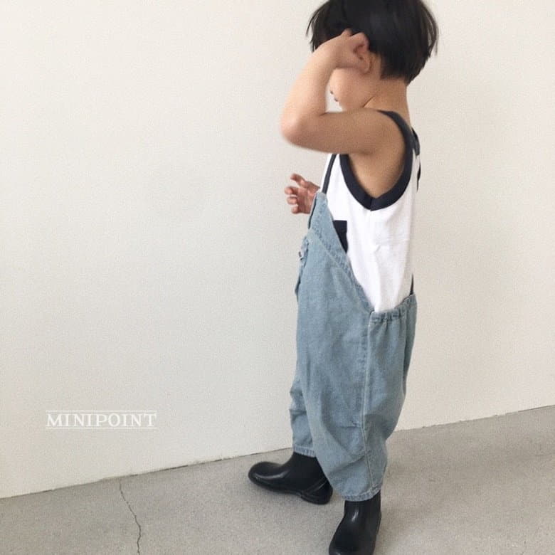 Minipoint - Korean Children Fashion - #kidsshorts - Pocket Sleeveless - 4