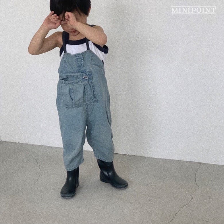 Minipoint - Korean Children Fashion - #kidzfashiontrend - Gunbbang Overalls