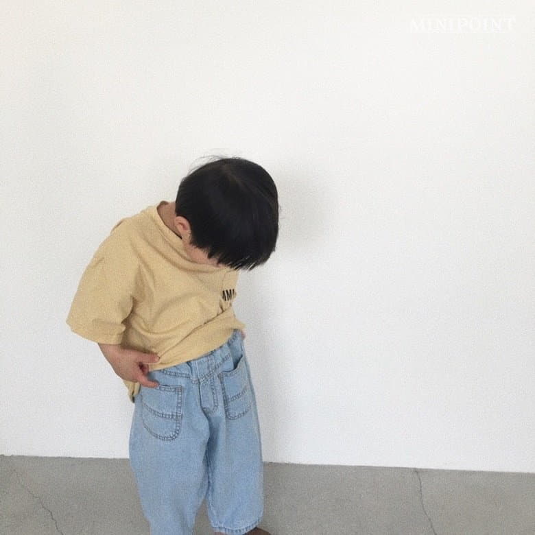 Minipoint - Korean Children Fashion - #littlefashionista - Pobby Baggy Pants - 2