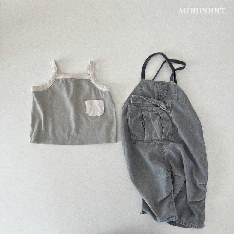 Minipoint - Korean Children Fashion - #magicofchildhood - Pocket Sleeveless - 8