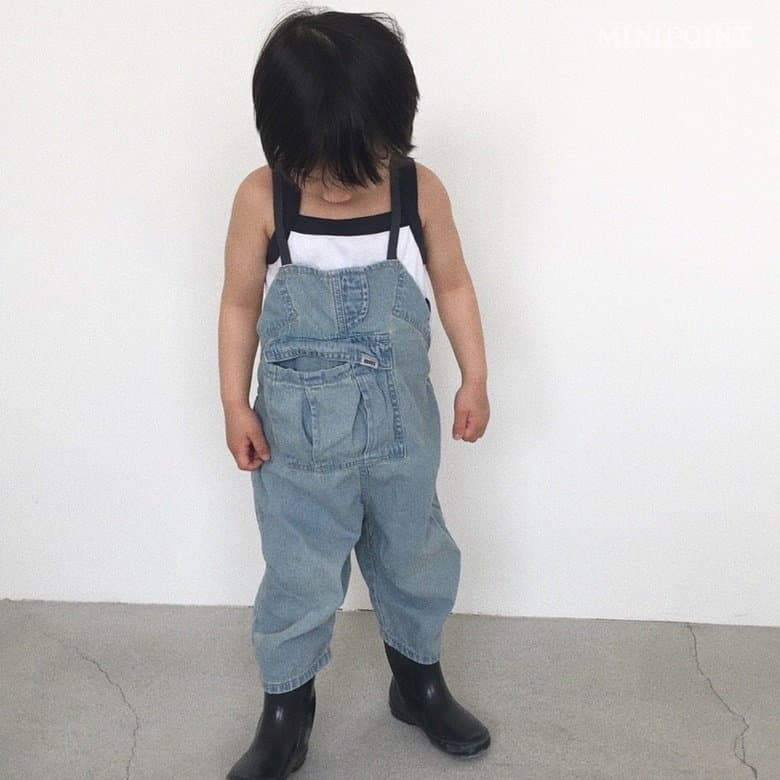 Minipoint - Korean Children Fashion - #littlefashionista - Gunbbang Overalls - 4