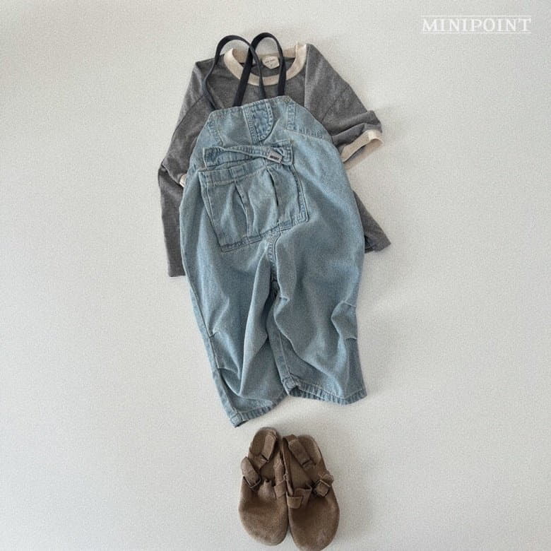 Minipoint - Korean Children Fashion - #todddlerfashion - Gunbbang Overalls - 7