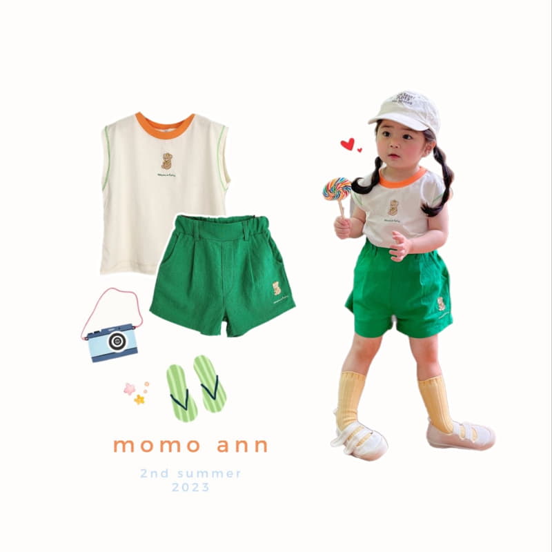 Momo Ann - Korean Children Fashion - #childrensboutique - Teddy Sleeveless - 3