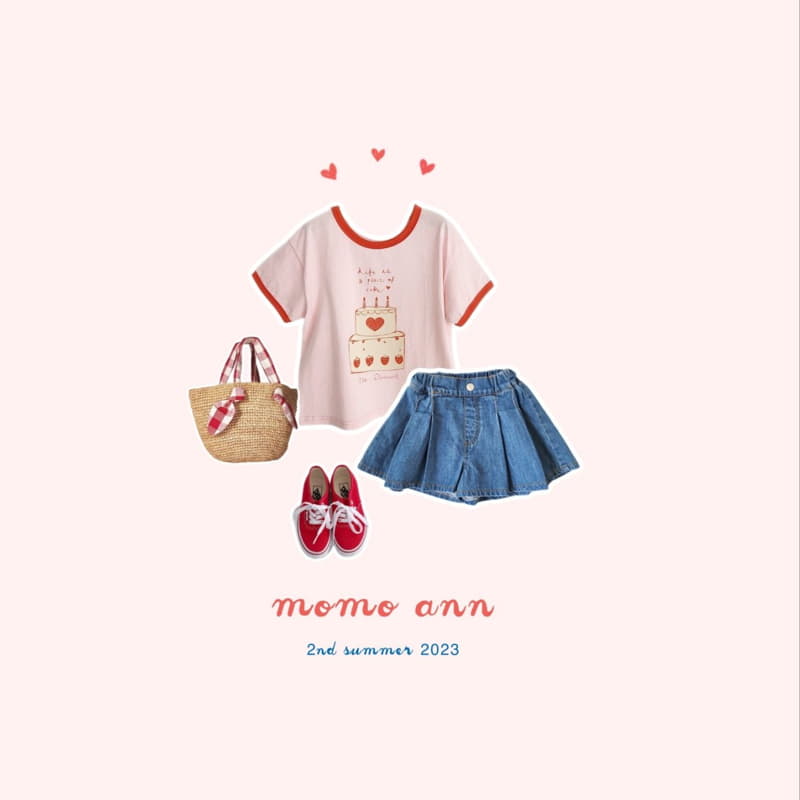 Momo Ann - Korean Children Fashion - #discoveringself - Denim Currot Shorts - 10