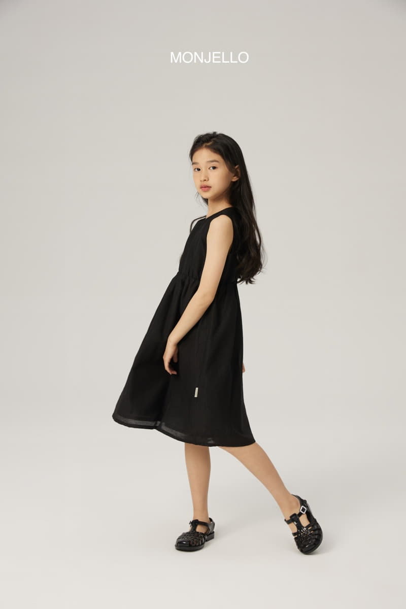 Monjello - Korean Children Fashion - #todddlerfashion - Milk Tea One-piece