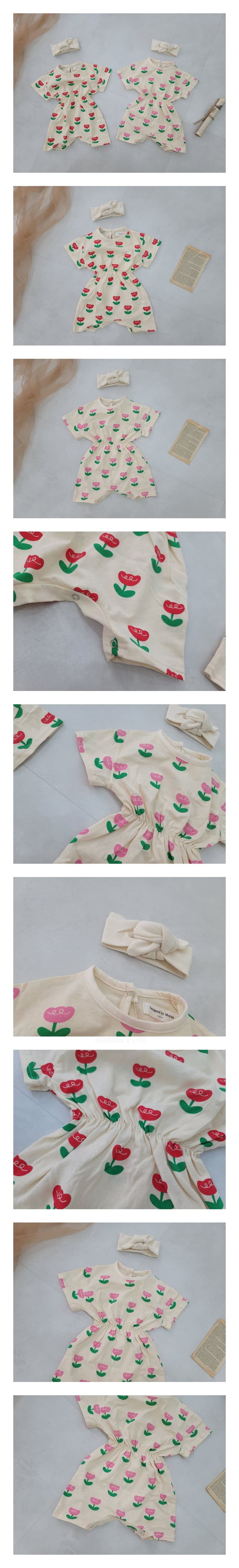 Moran - Korean Baby Fashion - #babyfashion - Tulip Bodysuit