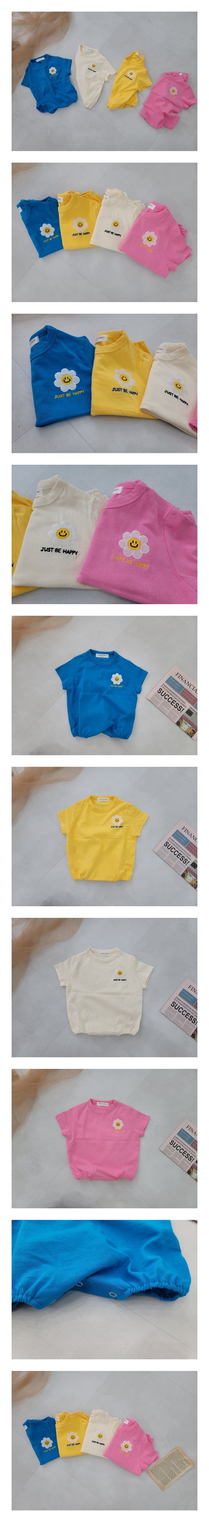 Moran - Korean Baby Fashion - #babylifestyle - Happy Daisy Bodysuit