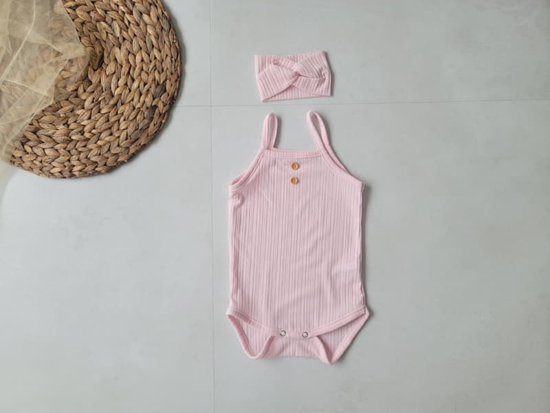 Moran - Korean Baby Fashion - #babylifestyle - Easy Button Bodysuit - 3