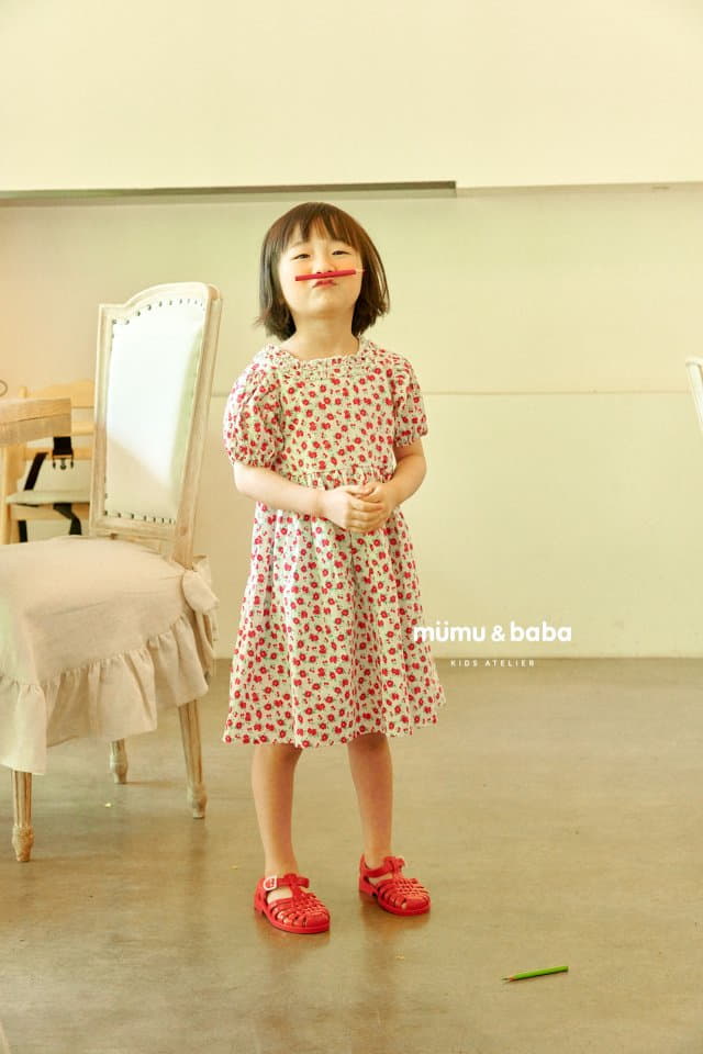 Mumunbaba - Korean Children Fashion - #childrensboutique - Mini Rose One-piece - 9