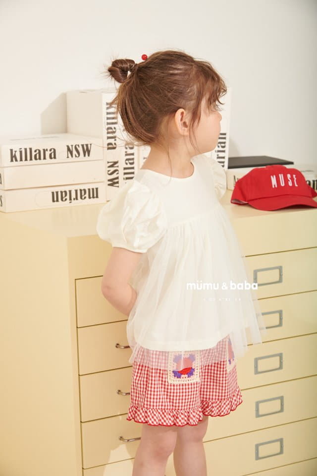 Mumunbaba - Korean Children Fashion - #kidsshorts - Check Pants - 7