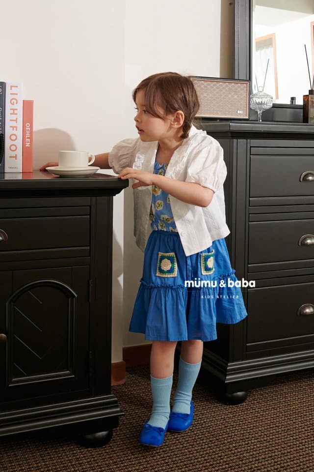 Mumunbaba - Korean Children Fashion - #fashionkids - Pocket Skirt - 4