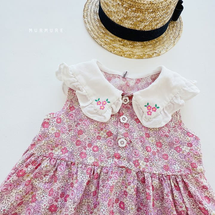 Murmure - Korean Children Fashion - #childofig - Summer Collar One-piece