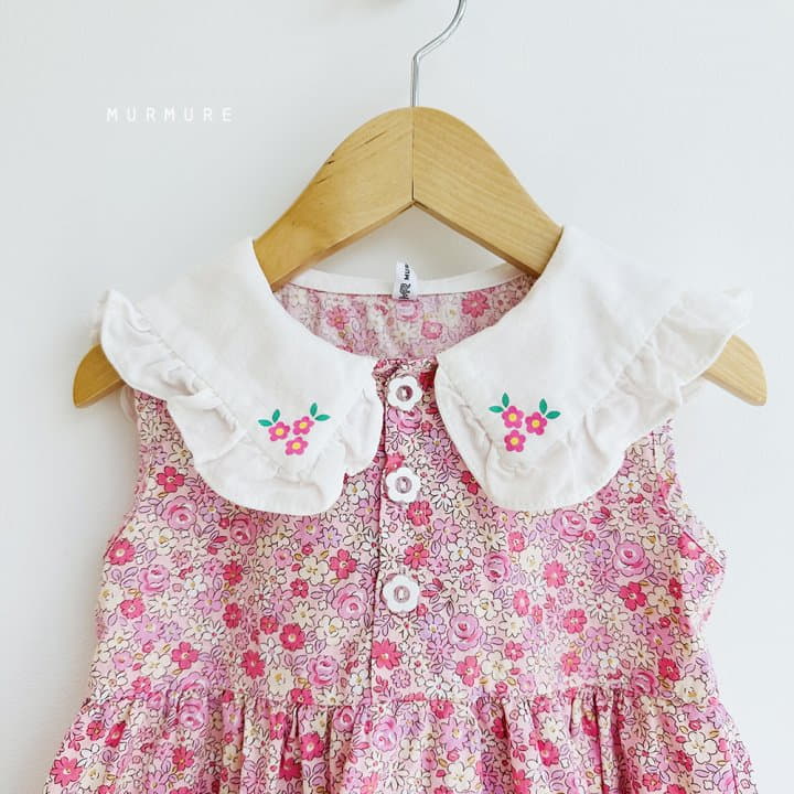 Murmure - Korean Children Fashion - #kidzfashiontrend - Summer Collar One-piece - 8