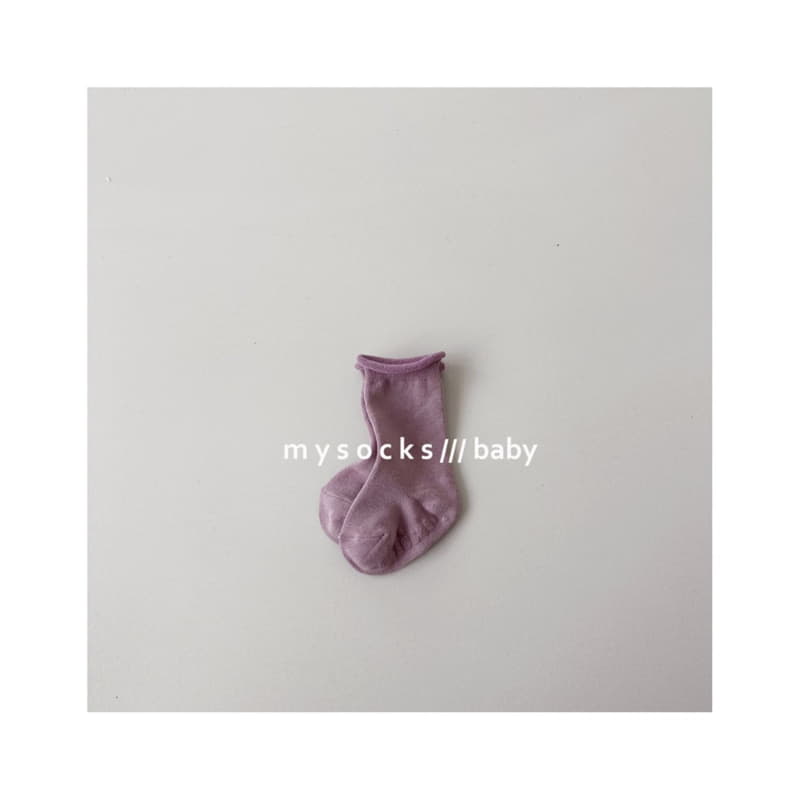 My Socks - Korean Baby Fashion - #babyoninstagram - Baby Pure Socks Set - 4