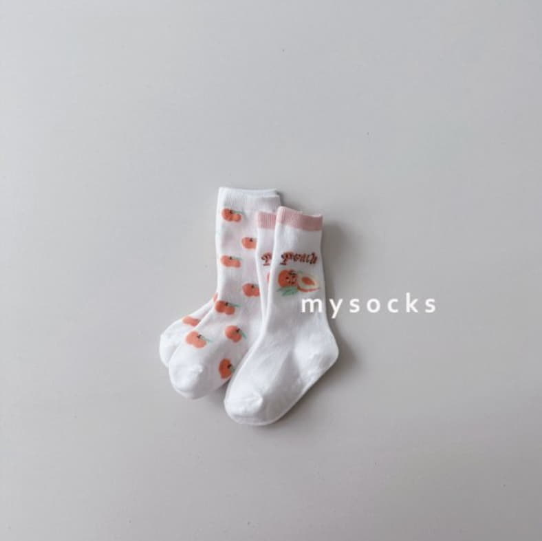 My Socks - Korean Children Fashion - #designkidswear - Juicy Socks Set - 6