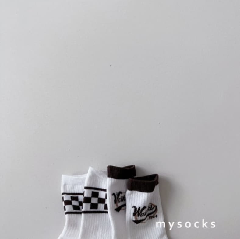 My Socks - Korean Children Fashion - #kidsshorts - Travel Socks Set - 8