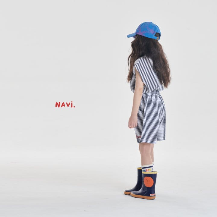 Navi - Korean Children Fashion - #Kfashion4kids - Stripes Tee - 4