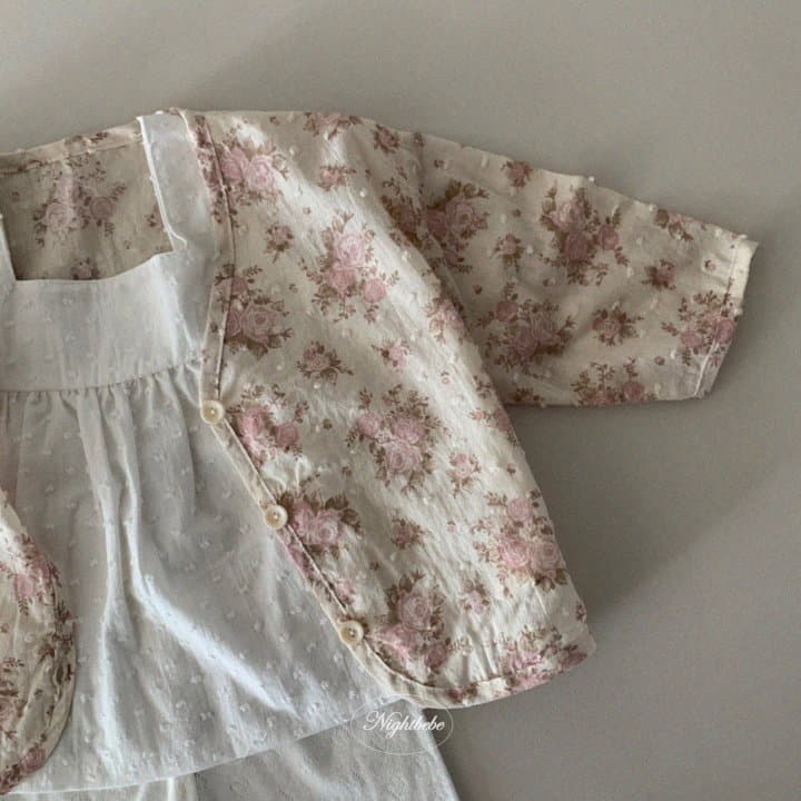 Night Bebe - Korean Baby Fashion - #babyfashion - Rose Cardigan  0~3y - 3