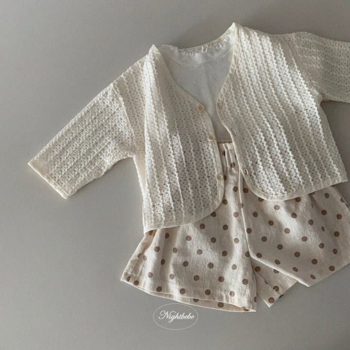 Night Bebe - Korean Baby Fashion - #babylifestyle - Wave Cardigan 0~3y - 5