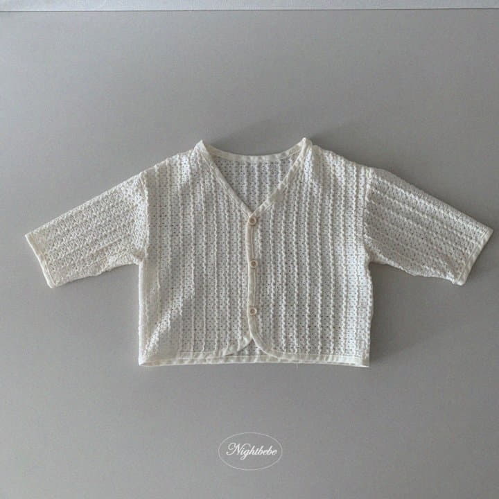 Night Bebe - Korean Baby Fashion - #babyoutfit - Wave Cardigan 0~3y - 8