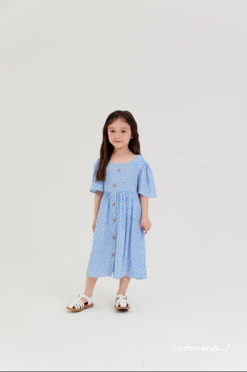 Oda - Korean Children Fashion - #prettylittlegirls - Sky One-piece