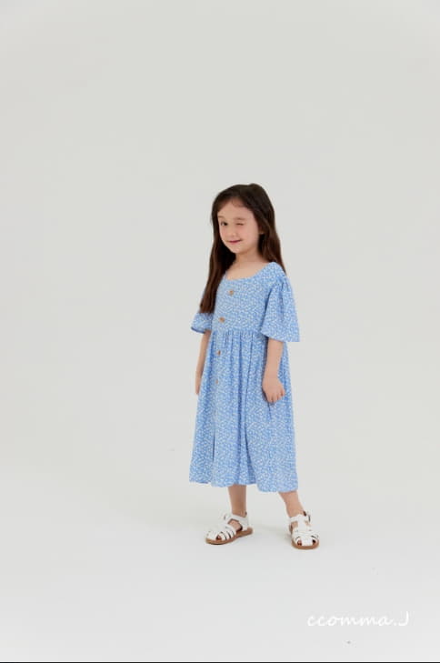 Oda - Korean Children Fashion - #toddlerclothing - Sky One-piece - 4