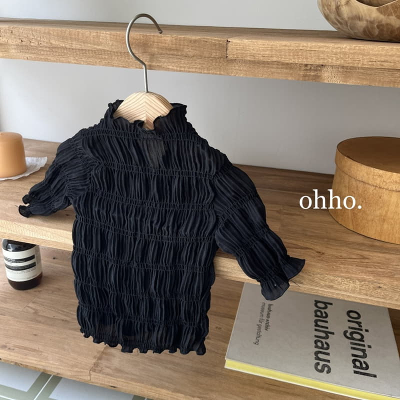 Ohho - Korean Children Fashion - #childofig - Dear Smocked Blouse - 7