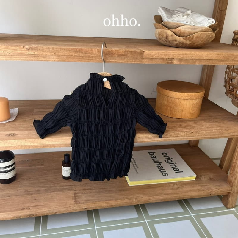 Ohho - Korean Children Fashion - #childrensboutique - Dear Smocked Blouse - 8