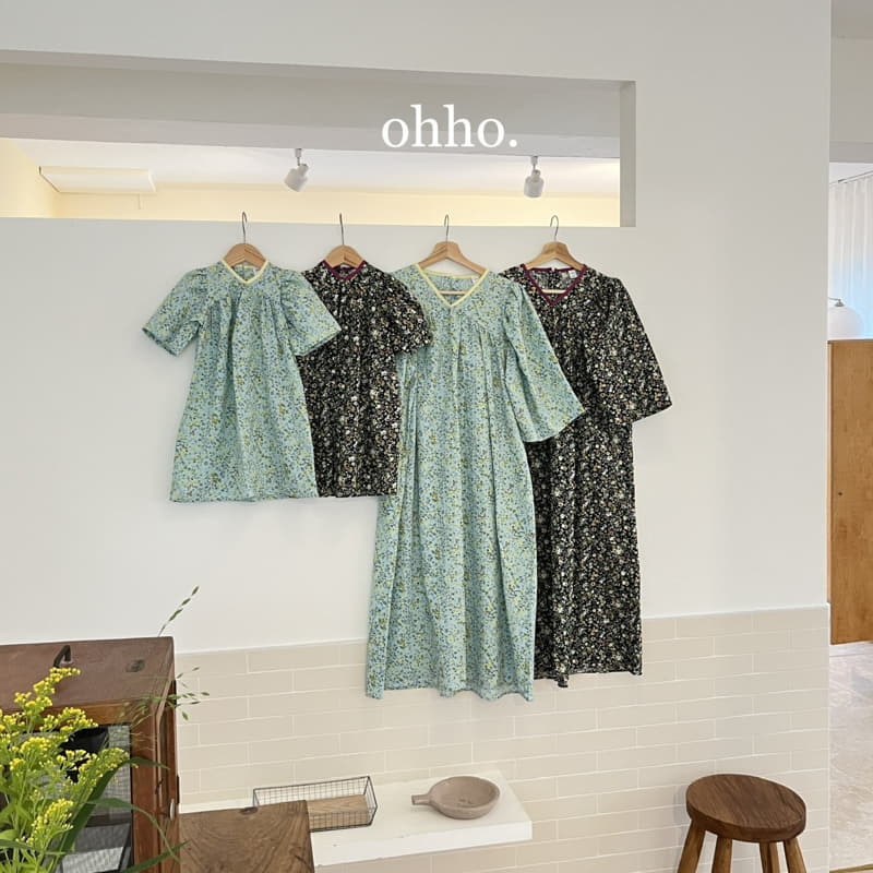 Ohho - Korean Children Fashion - #discoveringself - Liberty One-piece with Mom