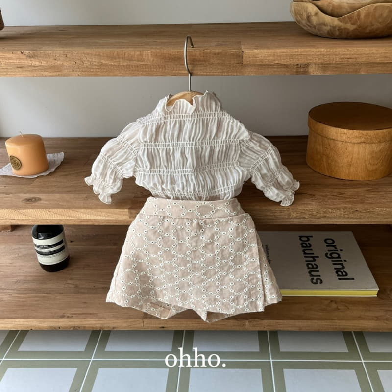 Ohho - Korean Children Fashion - #discoveringself - Dear Smocked Blouse - 10