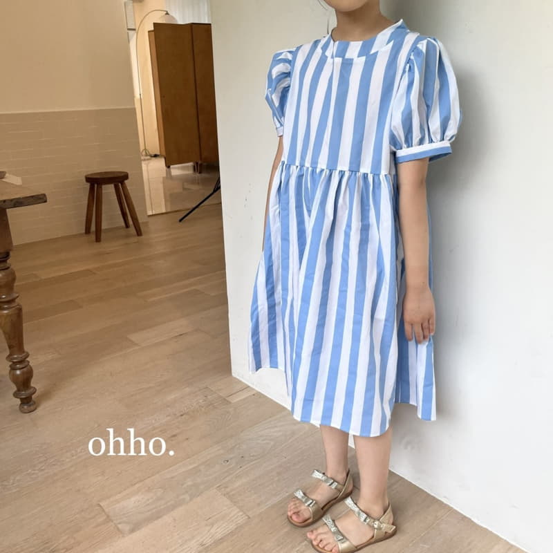 Ohho - Korean Children Fashion - #fashionkids - Cool Ribbon One-piece with Mom - 12