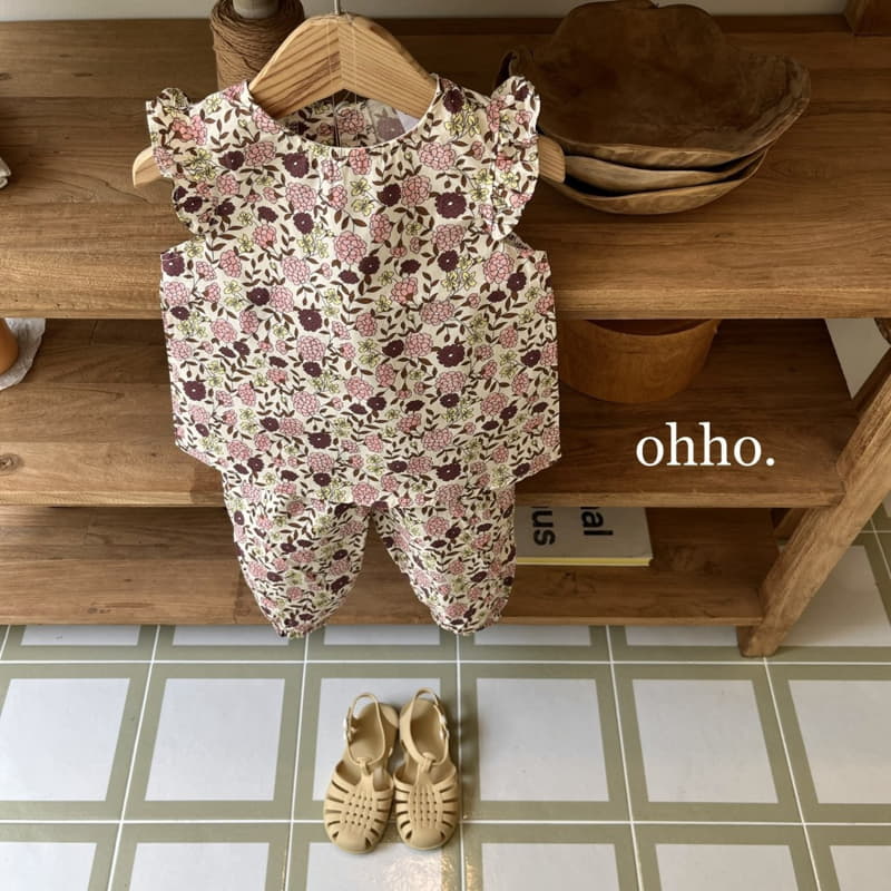 Ohho - Korean Children Fashion - #kidsshorts - Liberty Angel Blouse - 2