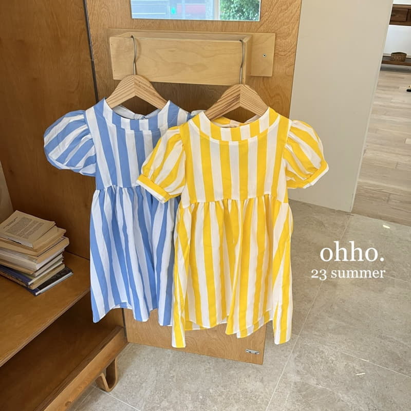 Ohho - Korean Children Fashion - #magicofchildhood - Cool Ribbon One-piece with Mom - 2